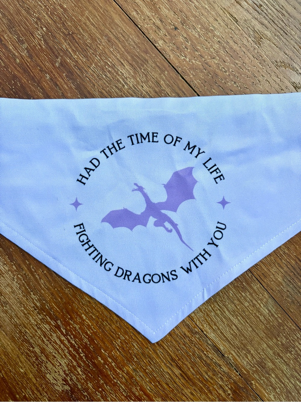 Taylor Swift Lavender Dog Bandana - Long Live Lyrics